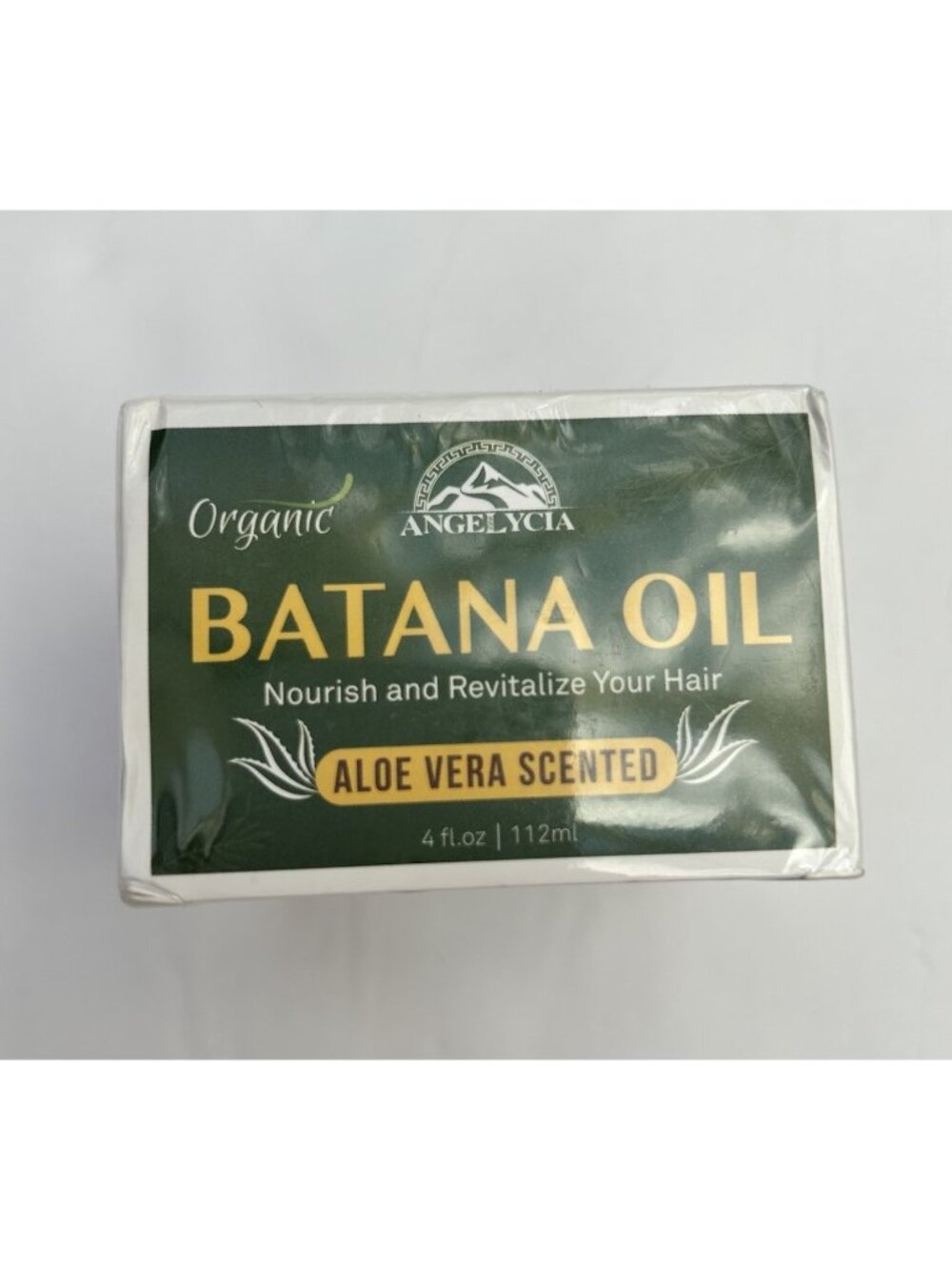 Raw Organic Batana Oil Angelycia Aloe Vera Scented Hair Mask Hair Growth 4 fl oz